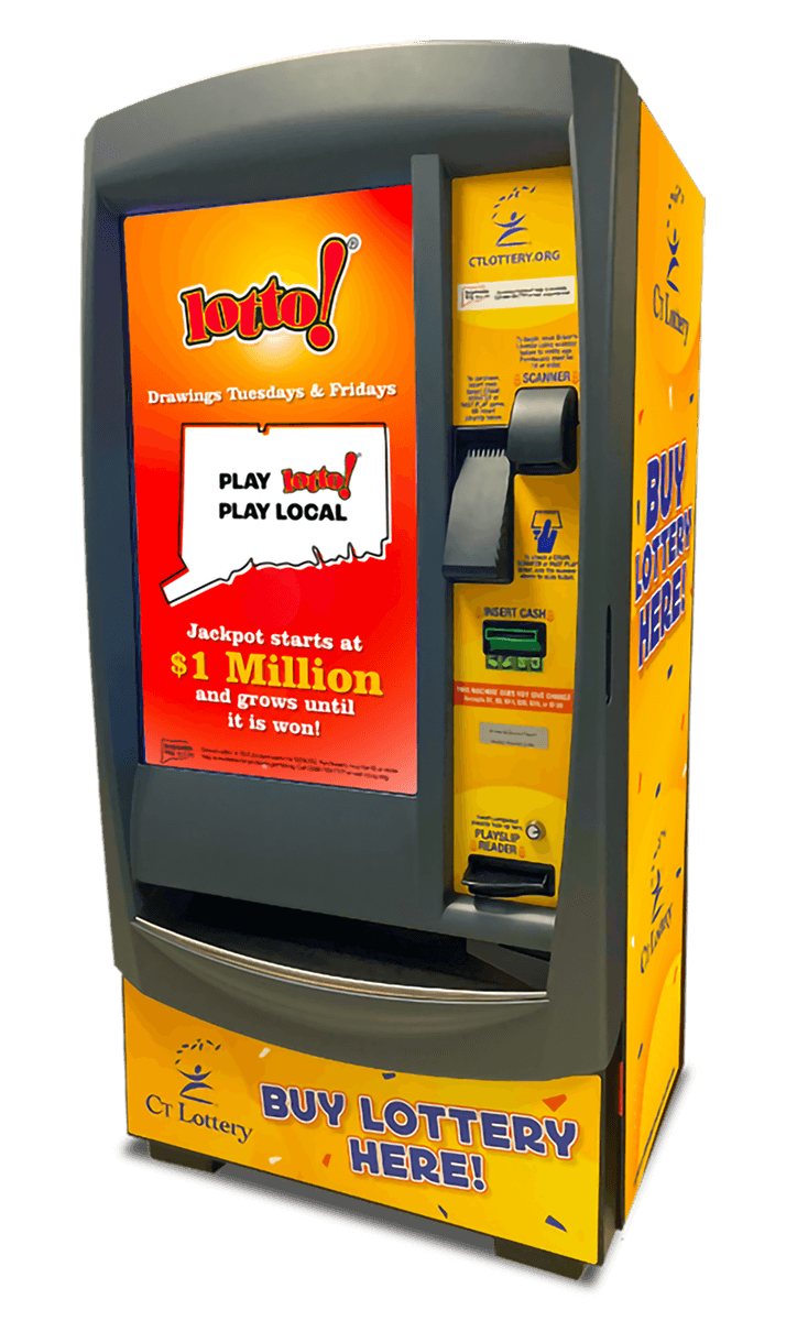 Lottery vending machine