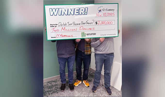 Five Bucks, a Quick Pick, and a $2 Million Payday for Three Connecticut brothers