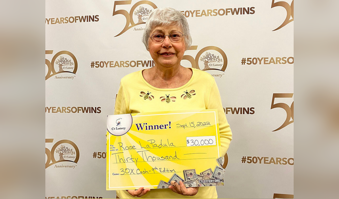 Middletown Woman Follows Her Intuition and Wins "30X Cash" $30,000 Top Prize
