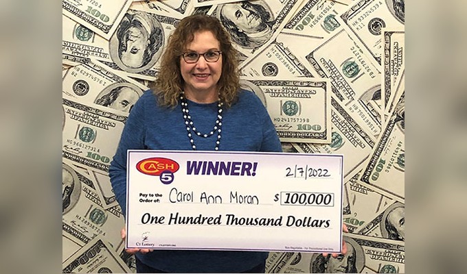Old Lyme Resident Cried "Happy Tears" When Favorite Cash5 Numbers are Drawn