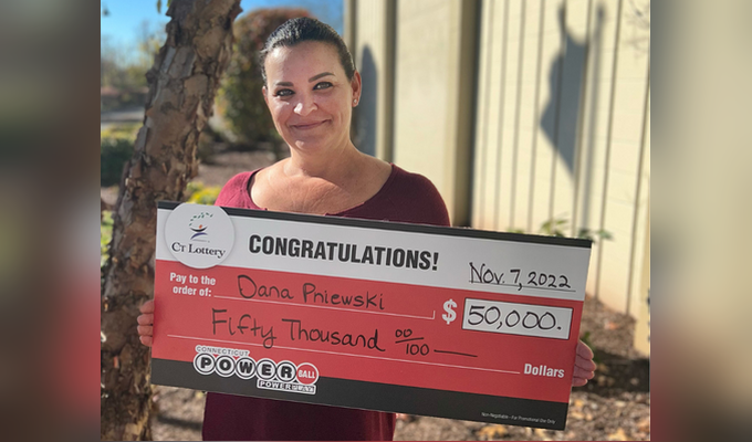 Stratford Resident Plays Father's Old Roulette Numbers and Wins $50,000 Powerball Prize